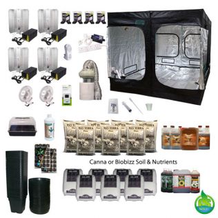 Organic 2400w Grow Tent Kit